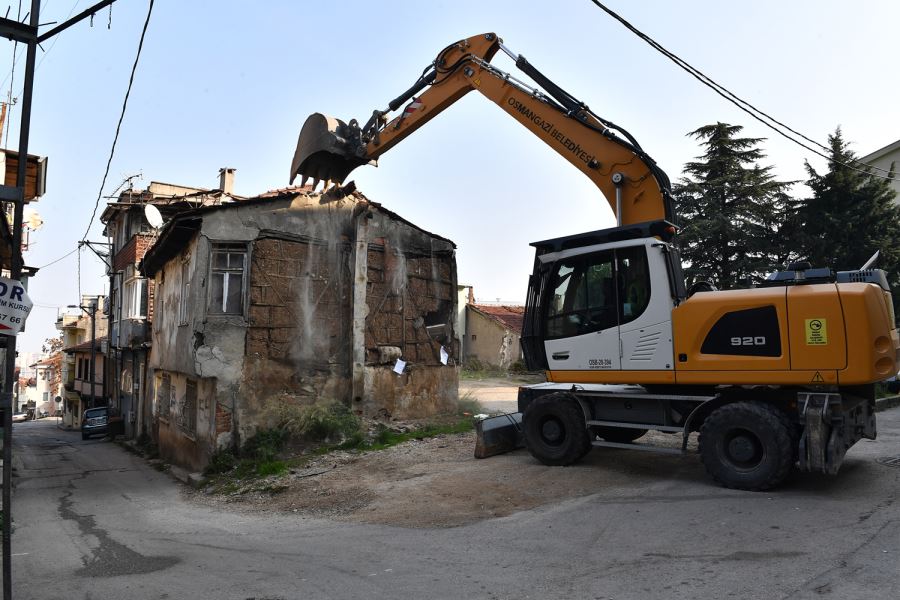 Metruk Binalar Yıkılıyor Osmangazi Nefes Alıyor