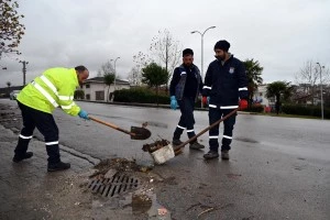 YAĞMUR SUYU ÇALIŞMALARI HIZLA SÜRÜYOR