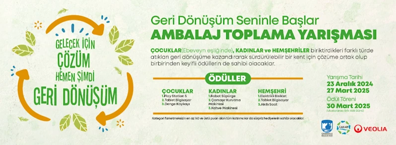 ÖDÜLLÜ Ambalaj Toplama Yarışması Başlıyor