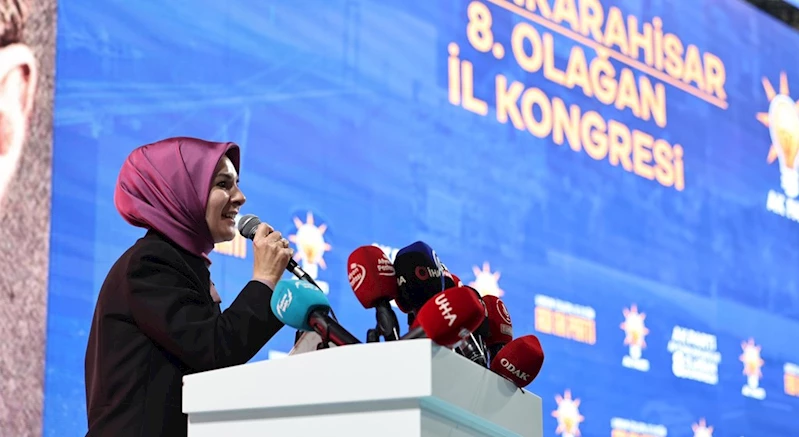 Aile ve Sosyal Hizmetler Bakanımız Göktaş, Afyonkarahisar İl Kongresi