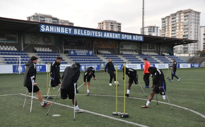 Şahinbey Belediyesi Ampute Futbol Takımı Yeni Sezon Hazırlıklarına Başladı