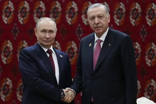 Cumhurbaşkanı Erdoğan, Putin ile görüştü