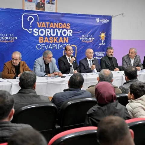 Koyunoğlu ve Çukurdere Mahallelerinde Vatandaş-Belediye Buluşması Gerçekleşti