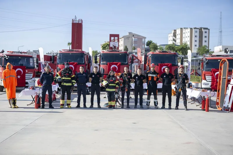 Mersin İtfaiyesi, Yeni Ekipman ve Araçlarla Müdahale Kapasitesini Artırdı