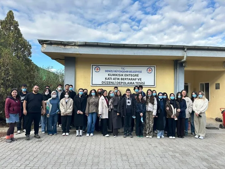 PAÜ Öğrencileri Kumkısık Atık Bertaraf Tesisi