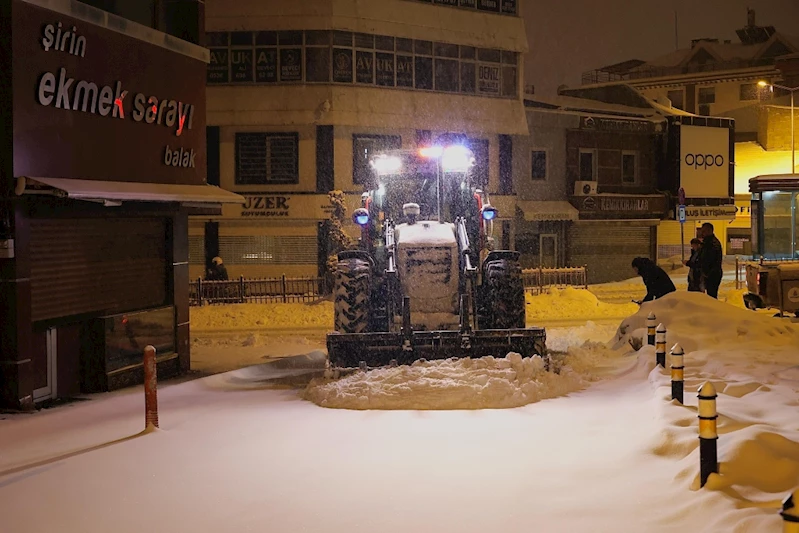 Nevşehir Güne Beyaz Örtü İle Uyandı