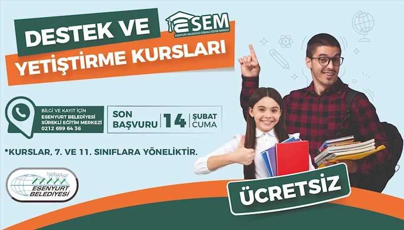 Destek ve Yetiştirme Kursları