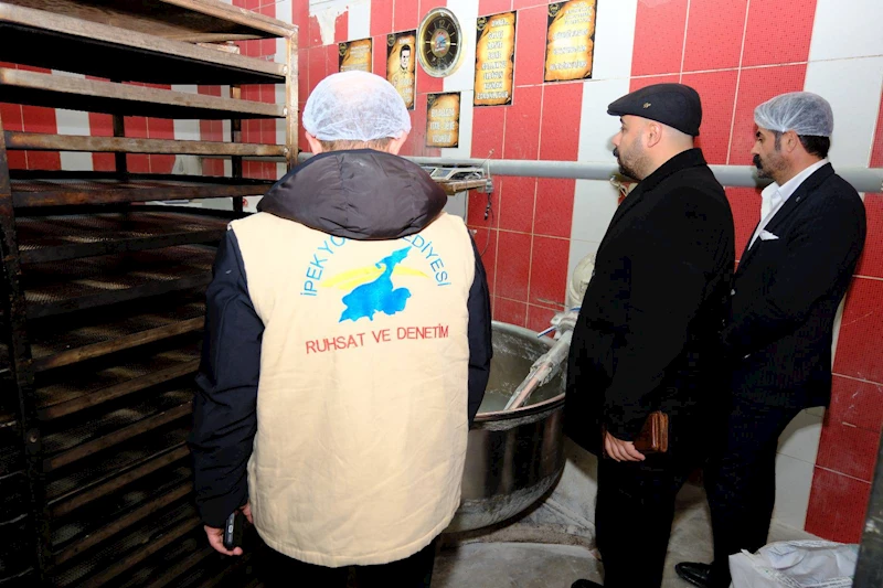 İPEKYOLU’NDA RAMAZAN AYI ÖNCESİ FIRINLAR DENETLENİYOR