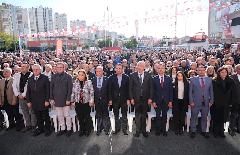 Yeni Merkez İtfaiye Binası’nın Açılışı Yoğun Katılım Ve Coşkuyla Yapıldı