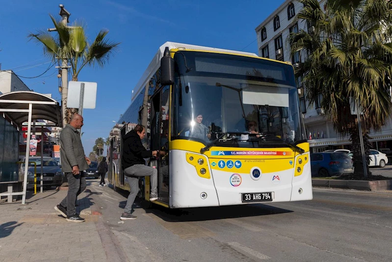 Büyükşehir, Güçlü Araç Filosu İle Toplu Taşımada Konforu Mersinlilerin Ayağına Getiriyor