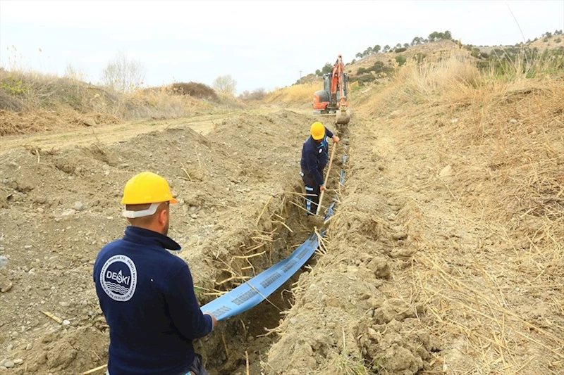 Honaz Kaklık’ta asbest borular tarihe karışıyor