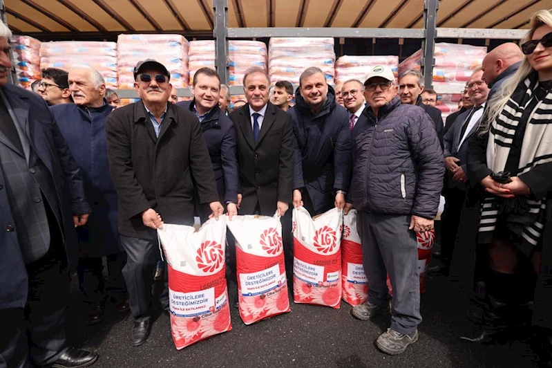 ÇİFTÇİLERİMİZE ÜCRETSİZ TOHUM DESTEĞİ DEVAM EDİYOR