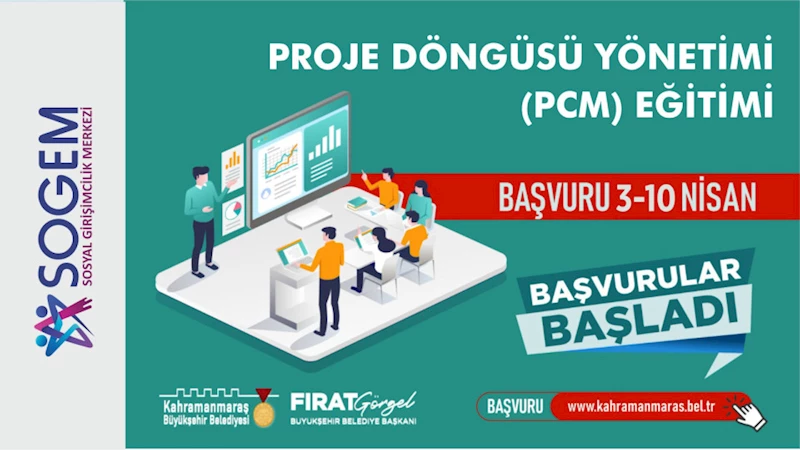 Sosyal Girişimcilik Merkezi’nde Proje Döngüsü Yönetimi Eğitimine Başvurular Başladı!