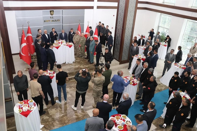 SİİRT’TE DEVLET-MİLLET BULUŞMASI