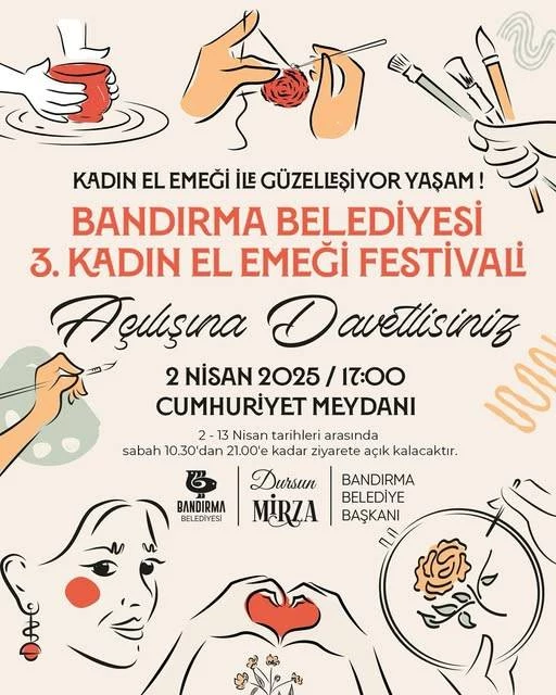 3. Kadın El Emeği Festivali” başlıyor