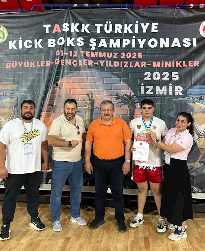 MERAM BELEDİYESPOR’DAN KİCK BOKS’TA GURURLANDIRAN BİR BAŞARI DAHA