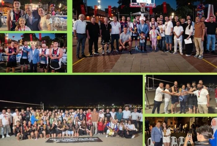 ÜNYE’DE BASKETBOL VE VOLEYBOL HEYECANI NEFES KESTİ