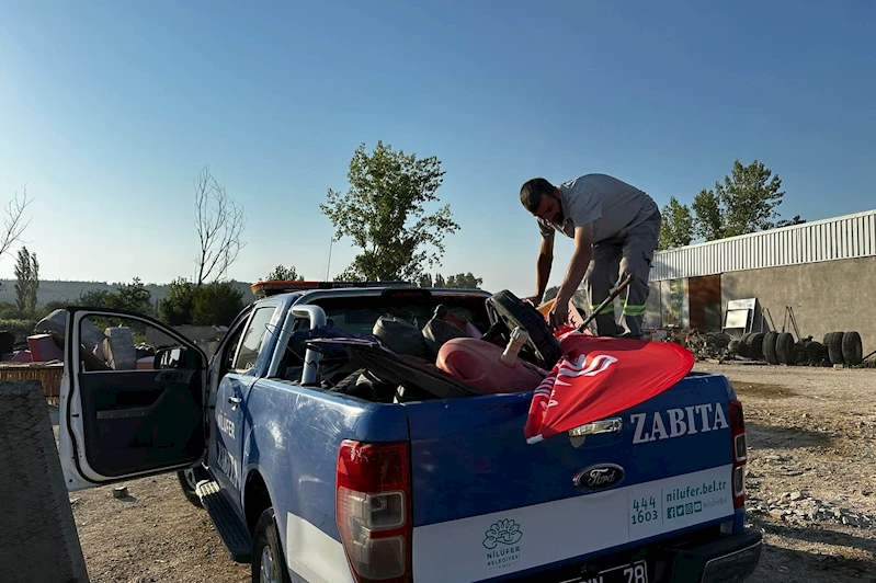 Nilüfer’de kent estetiğini bozan tabelalara müdahale