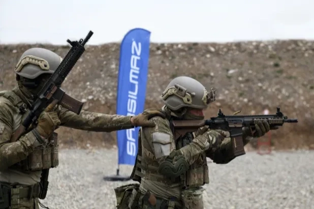 Türk savunma sanayi güçleniyor... SAR-56 tüfekleri envanterde