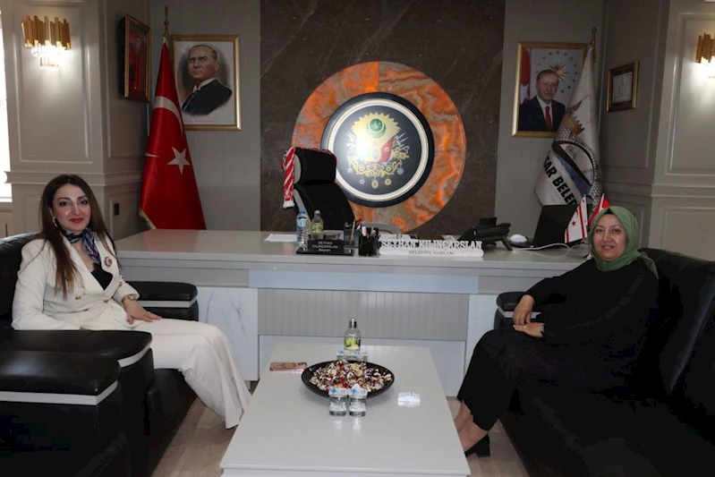 Kaymakam Nesrin Uygun, Başkan Seyhan Kılınçarslan’a İadei Ziyarette Bulundu