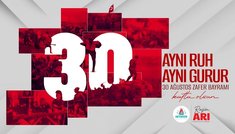 Başkanımız Rasim Arı’dan 30 Ağustos Zafer Bayramı Mesajı