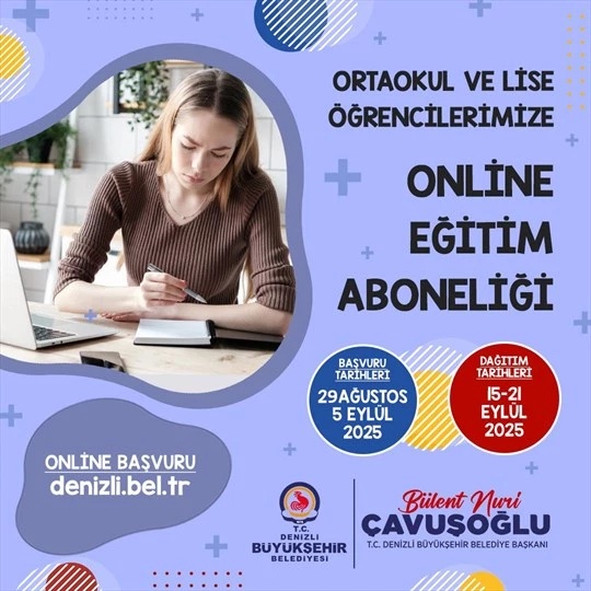 “Online Eğitim Aboneliği” desteği başvuruları başladı