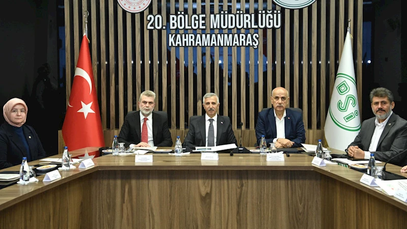 Başkan Görgel; “Kahramanmaraş Alt ve Üst Yapısıyla Şehirlere Örnek Olacak”