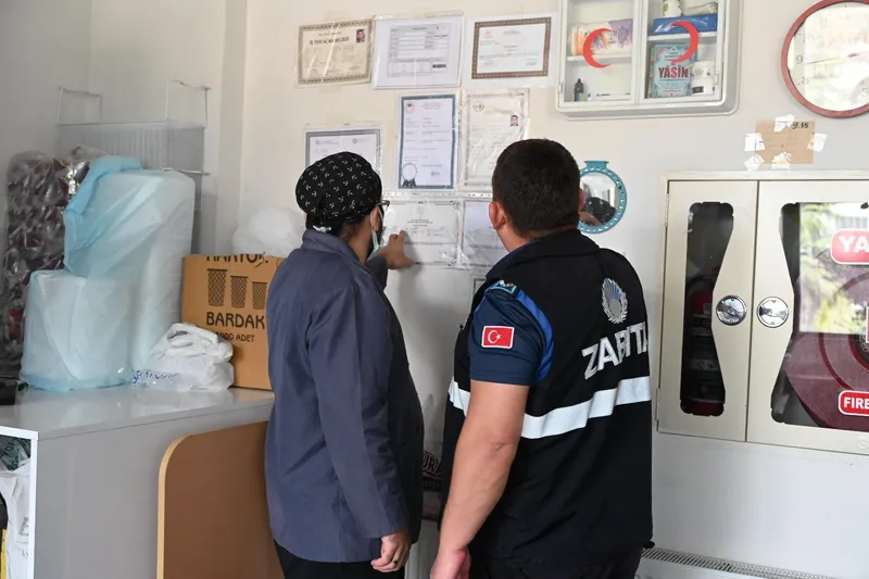 OKUL KANTİNLERİNE DENETİM