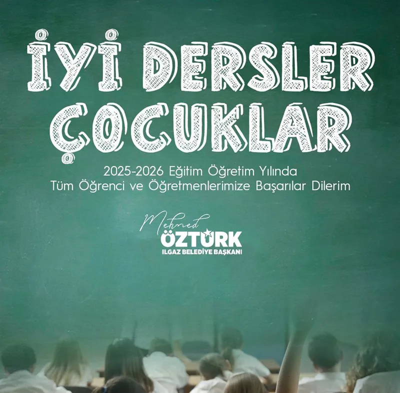 2025-2026 Eğitim-Öğretim Yılında Tüm Öğrenci ve Öğretmenlerimize Başarılar Dileriz