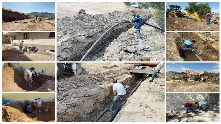 SU VE KANALİZASYON MÜDÜRLÜĞÜ EKİPLERİMİZ SU VE KANALİZASYON ARIZALARINI KISA SÜREDE GİDERİYOR