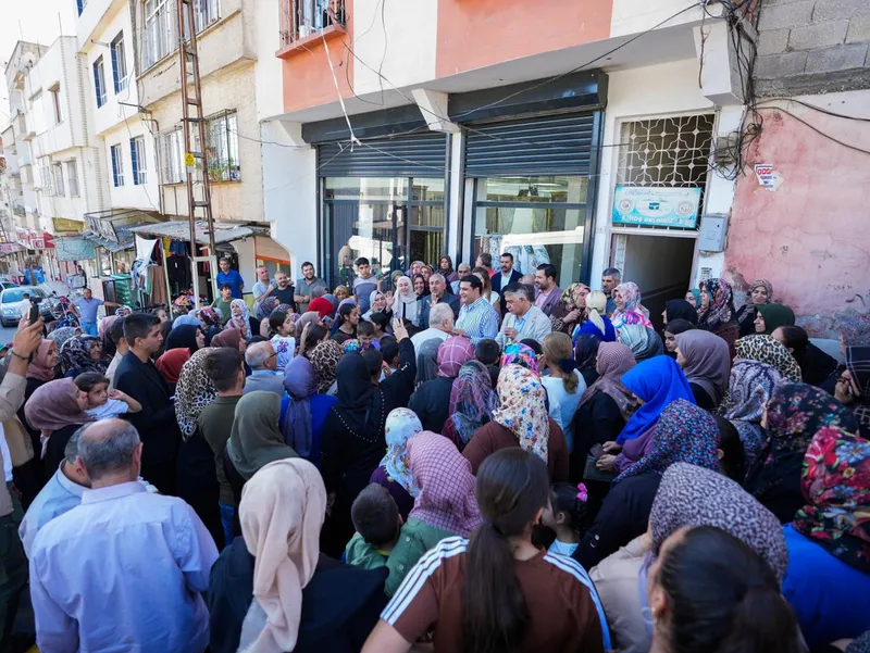 BAŞKAN YILMAZ, ÇIKSORUT’TA KADINLARLA BULUŞTU