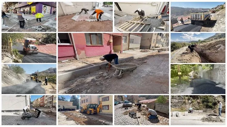 FEN İŞLERİ MÜDÜRLÜĞÜ EKİPLERİMİZ ÇALIŞMALARA ARALIKSIZ DEVAM EDİYOR