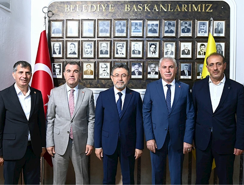 TARIM VE ORMAN BAKANI YUMAKLI’DAN BELEDİYE BAŞKANIMIZA ZİYARET
