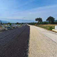 Bursa Büyükşehir Belediyesi Erdoğanköy Kent Mezarlığı Yol Çalışmalarını Tamamladı