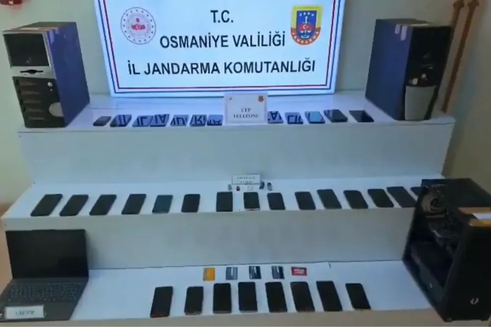 Osmaniye merkezli yasa dışı bahis operasyonuna 59 gözaltı