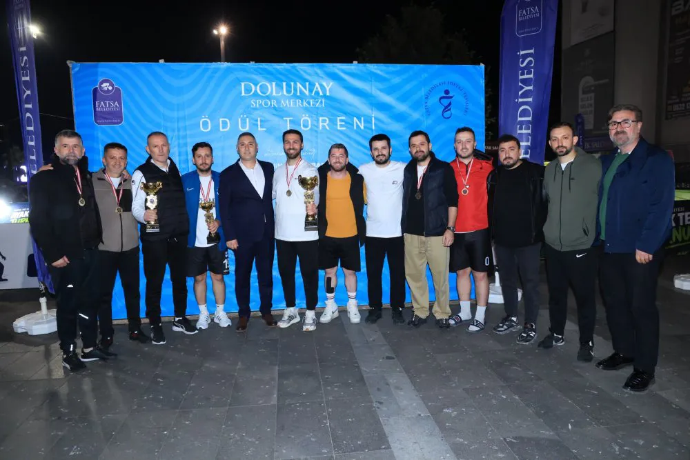 Fatsa'da Ayak Tenisi Turnuvası Heyecanı: Şampiyon F.B. Takımı Oldu