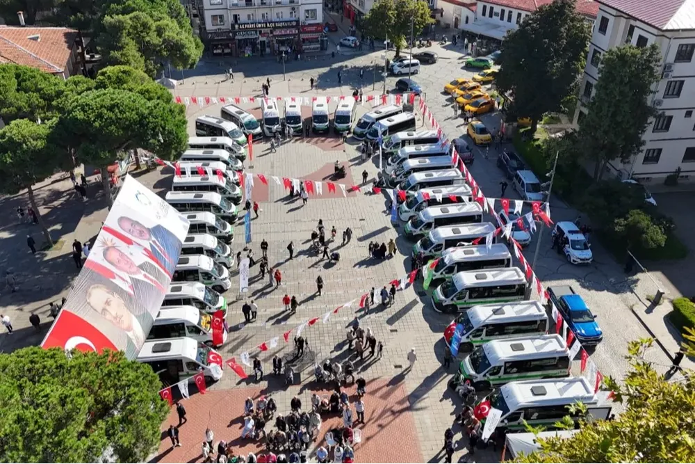 Ordu Ünye’de yeni toplu taşıma dönemi başladı