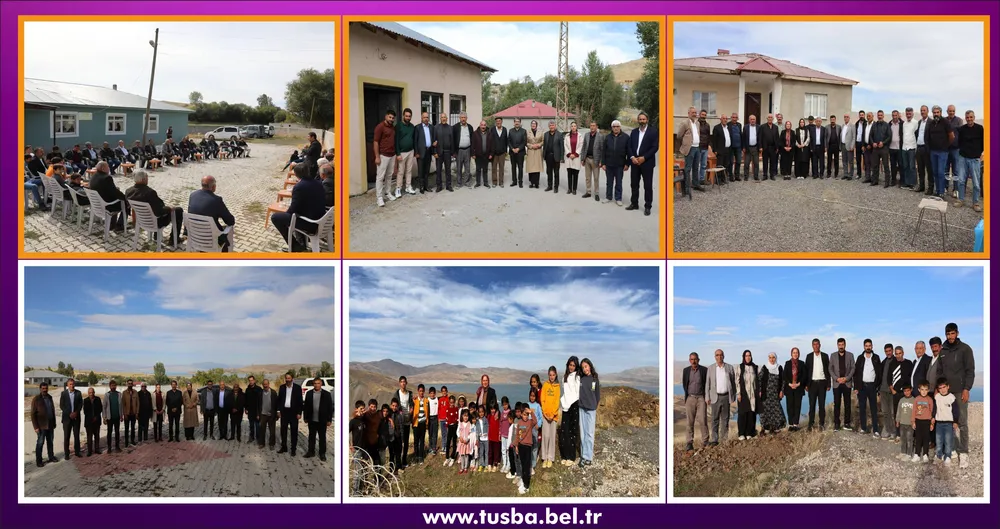 Tuşba Belediyesi Eşbaşkanlarından Köy Ziyaretleri
