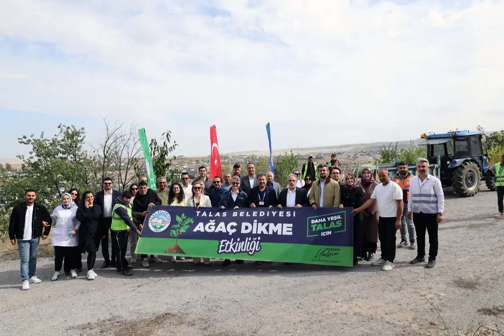 Kayseri Talas'tan yeşil atılım