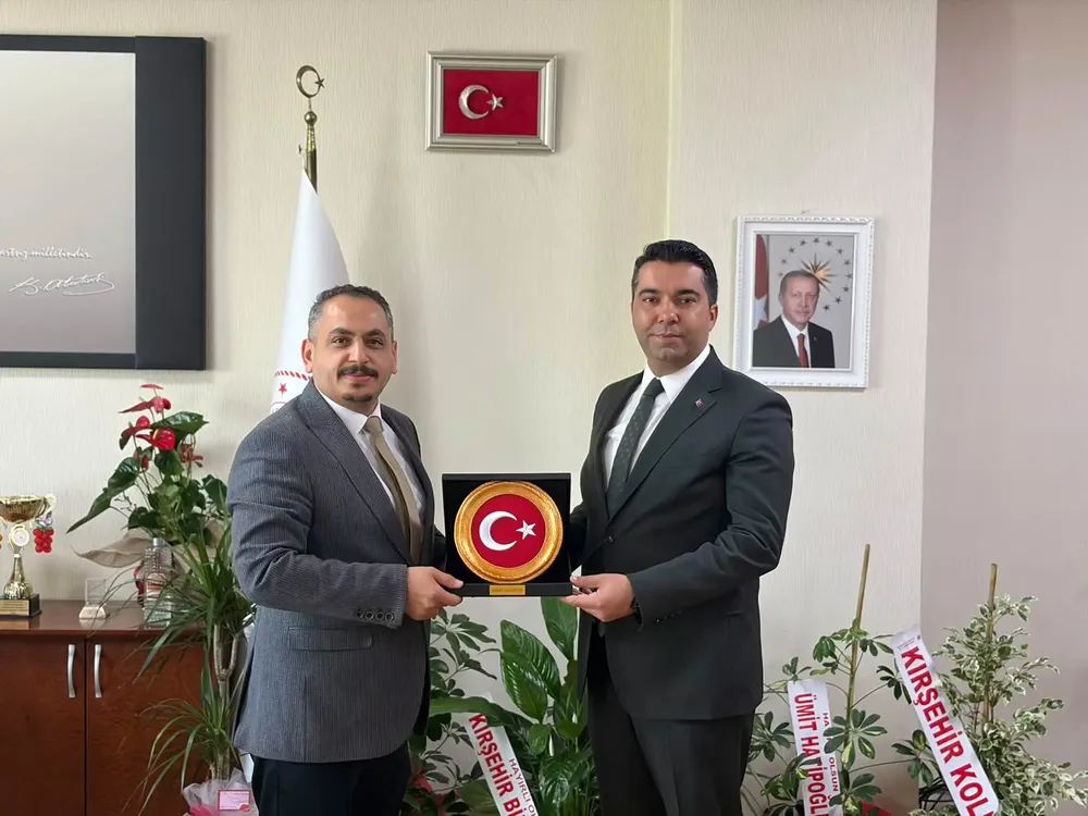 Kaman Belediyesi’nden Başhekim Dr. Ahmet Tekinsoy’a Hayırlı Olsun Ziyareti