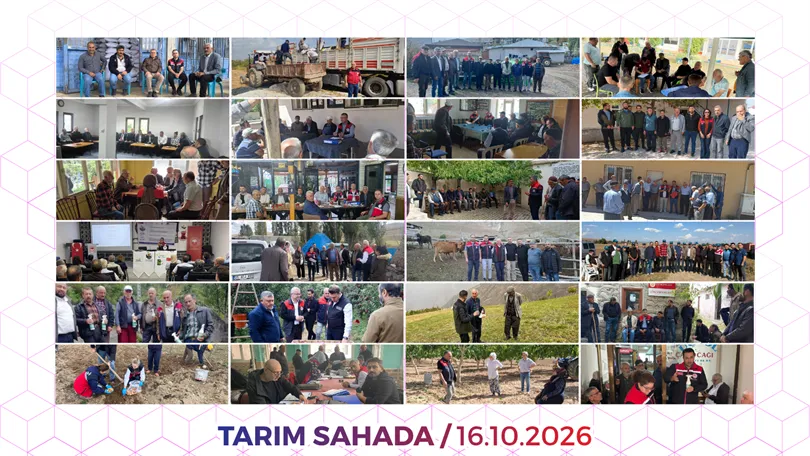 Tarım Sektöründe Saha Çalışmaları ve Bilgilendirme Toplantıları Devam Ediyor