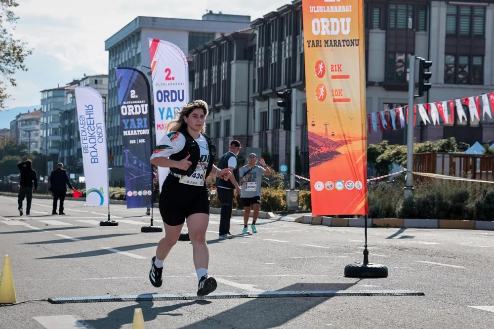 Ordu'da Uluslararası Yarı Maraton Heyecanı