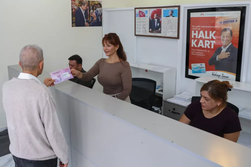 Mersin'de ‘Halk Kart’ uygulaması yüzleri güldürüyor