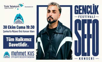 Eyyübiye Belediyesi Gençlik Festivali Kapsatında Sefo Konseri Düzenliyor