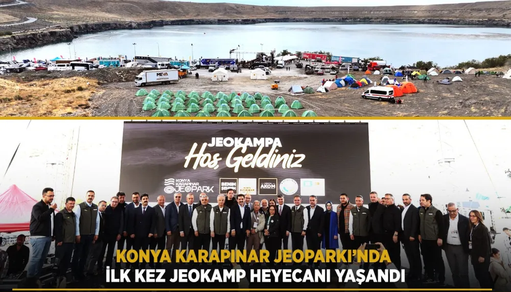 Karapınar Jeoparkı'nda İlk Jeokamp Heyecanı