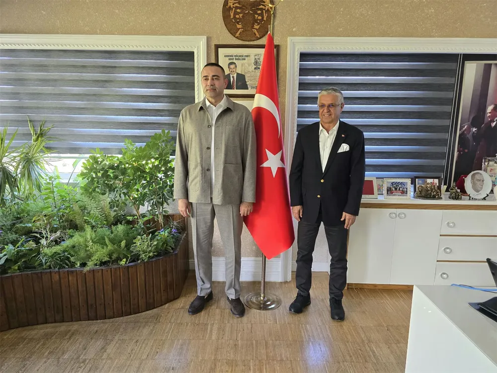 Milletvekili Aykut Kaya'dan Kemer Belediye Başkanı Necati Topaloğlu'na Ziyaret