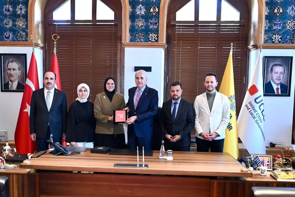 TBMM Numan Kurtulmuş'tan Konya Büyükşehir'e ziyaret