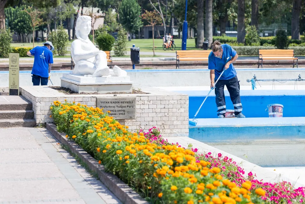 95. İzmir Enternasyonal Fuarı öncesi Kültürpark’ta hazırlıklar hız kazandı