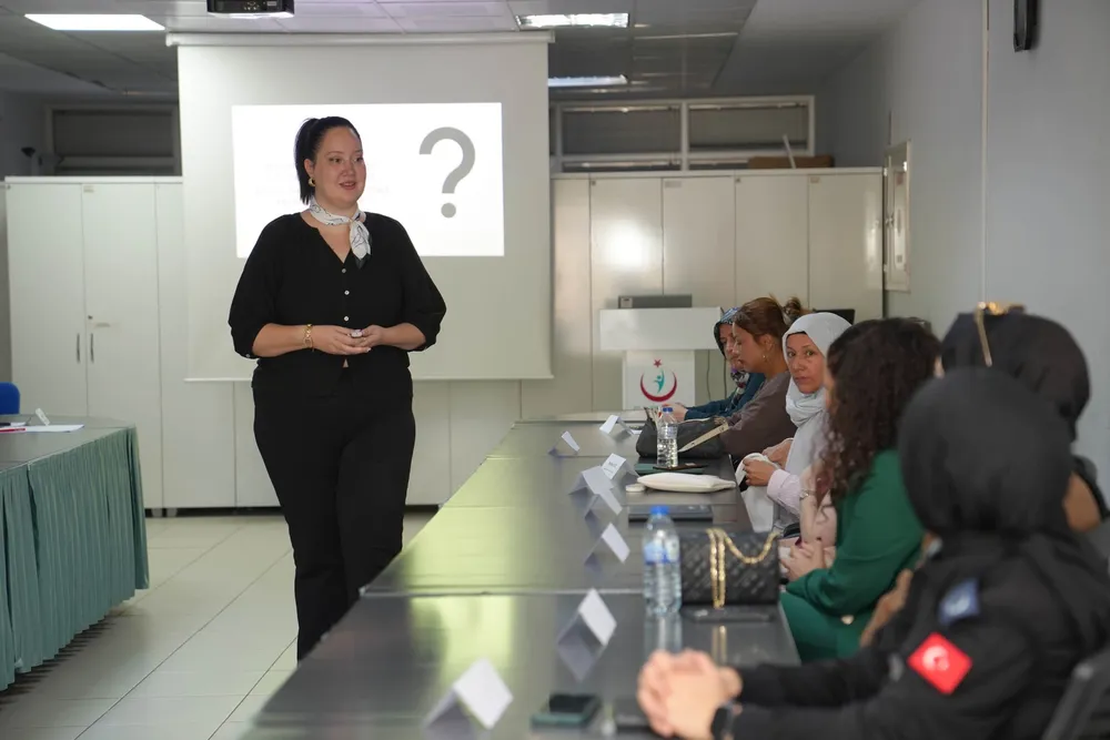 Ankara Keçiören Belediyesi personeline ilk yardım eğitimi