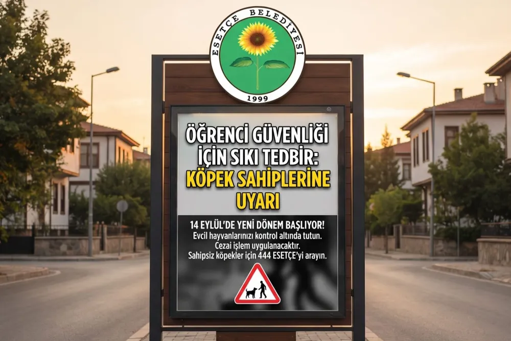 Esetçe Belediyesi’nden öğrenci güvenliğine sıkı tedbir